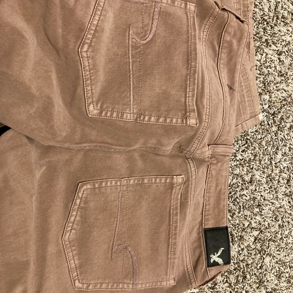 Women American eagle pink purple jegging denim Jean pants 360 super stretch pant - Picture 4 of 10